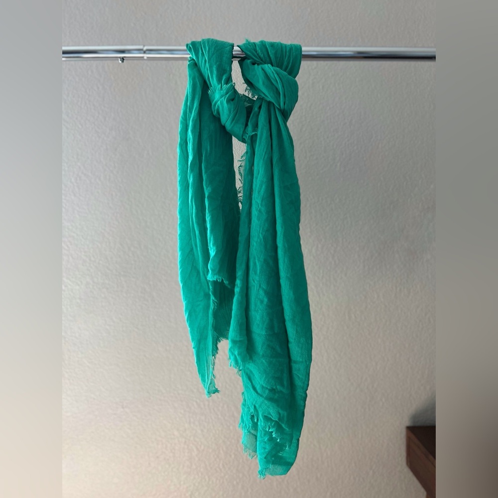 A New Day Teal Scarf